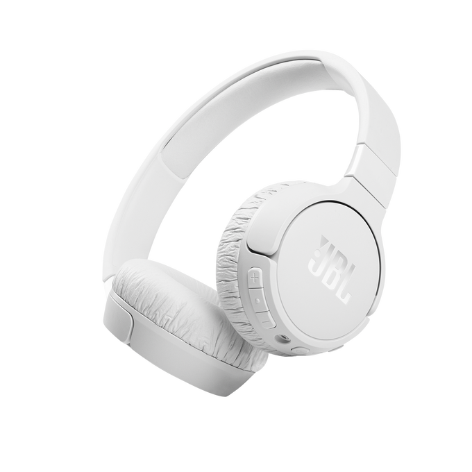 JBL Tune 660NC - White - Wireless, on-ear, active noise-cancelling headphones. - Hero image number null
