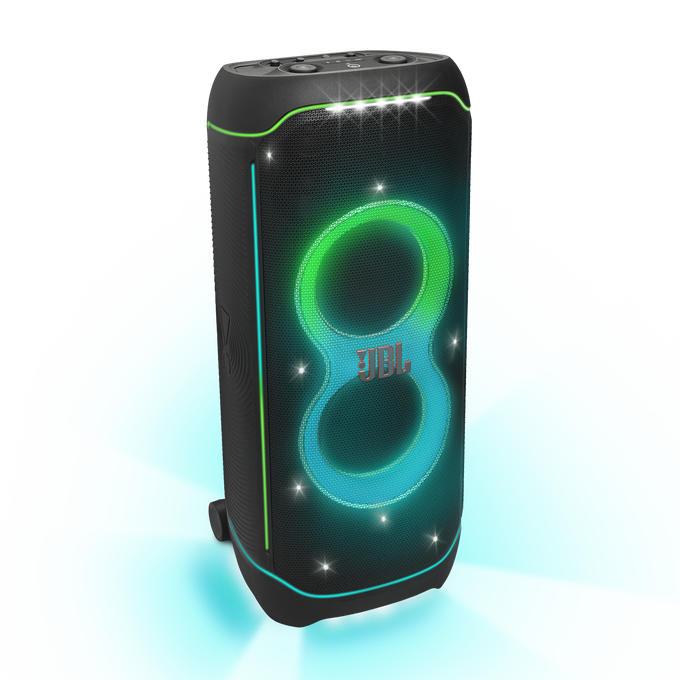 JBL PartyBox Ultimate - Black - Massive party speaker with powerful sound, multi-dimensional lightshow, and splashproof design. - Hero image number null