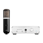 P820 Tube - Black - High-performance dual-capsule tube microphone - Hero