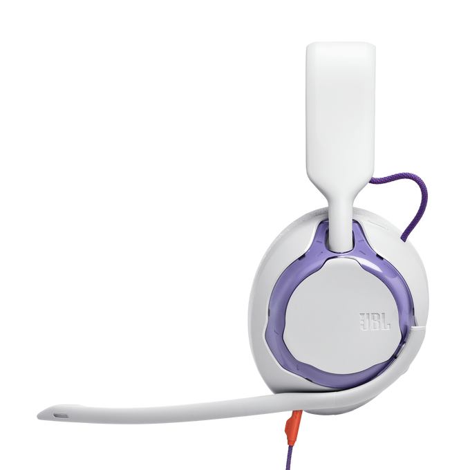 JBL Quantum 250 - White - Wired multiplatform gaming headset - Right image number null