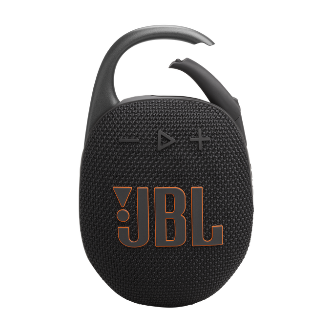 JBL Clip 5 - Black - Ultra-portable waterproof speaker - Front image number null