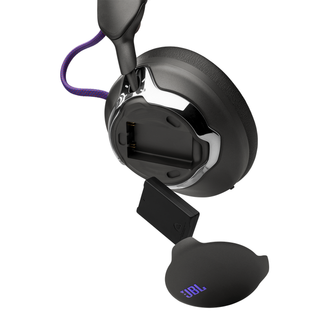 JBL Quantum 950 - Black - Wireless multiplatform gaming headset with adaptive Noise Cancelling - Detailshot 13 image number null