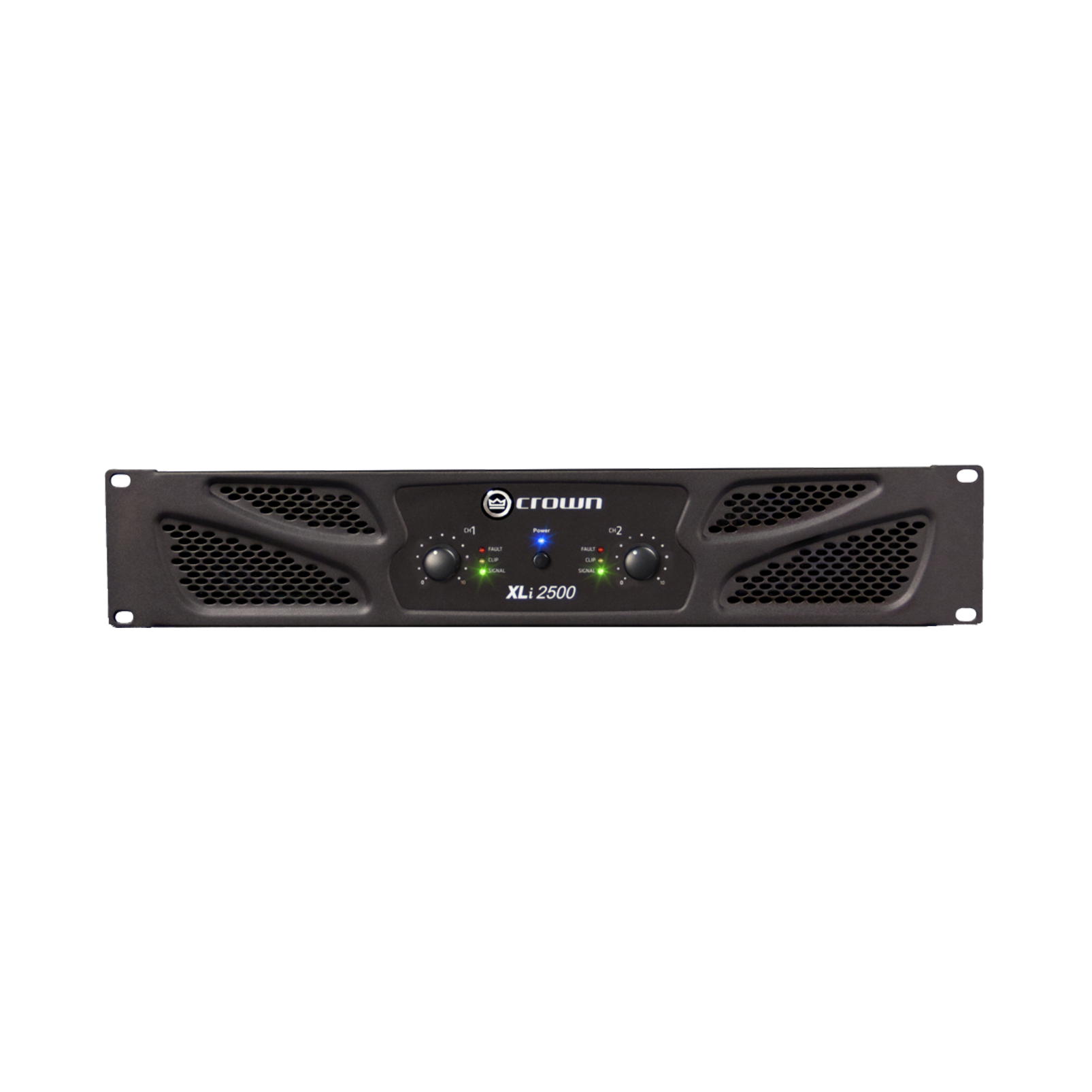 XLi 2500 - Grey - Two-channel, 750W @ 4Ω power amplifier - Hero