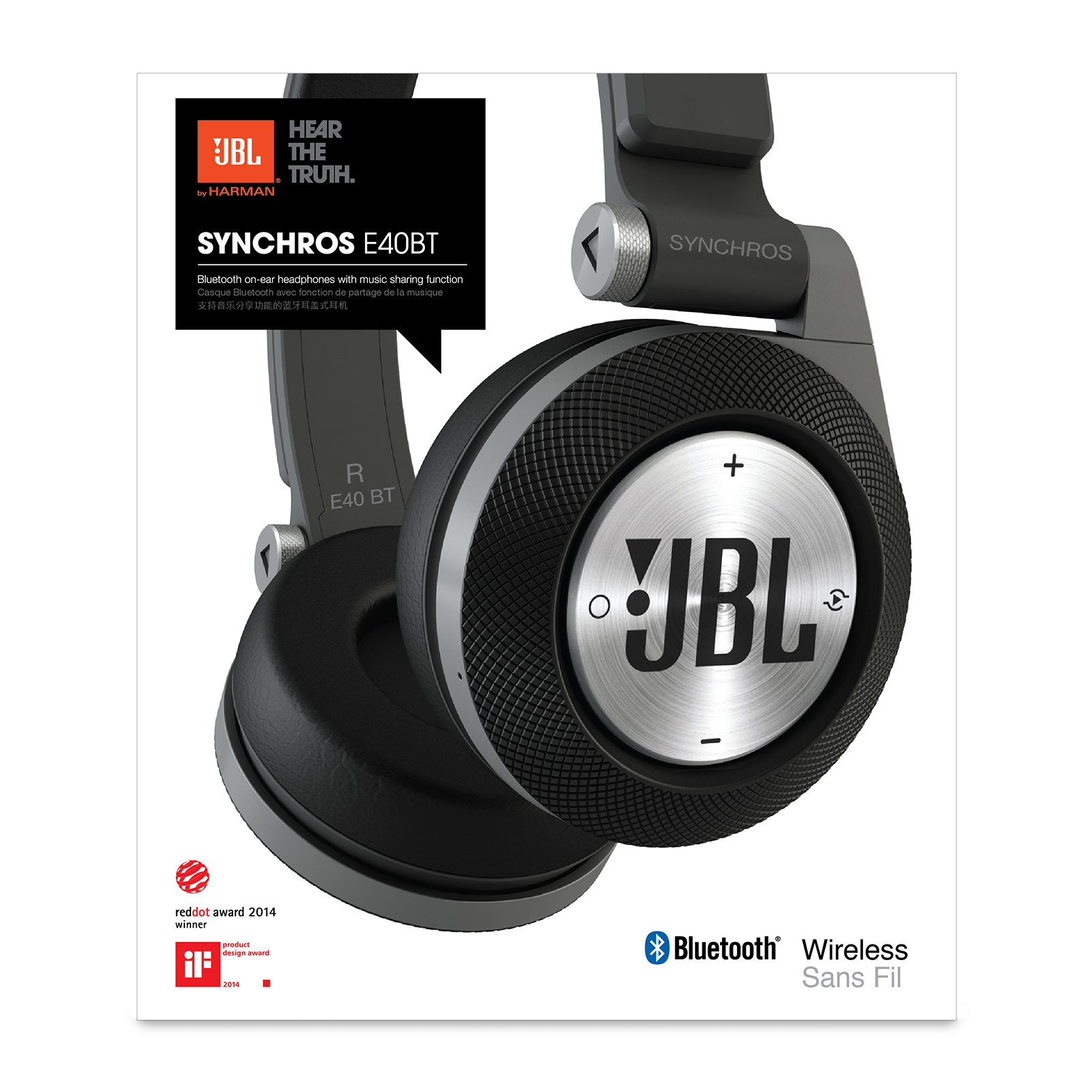 JBL E40BT COACH Limited Edition Stylish Bluetooth Headphones