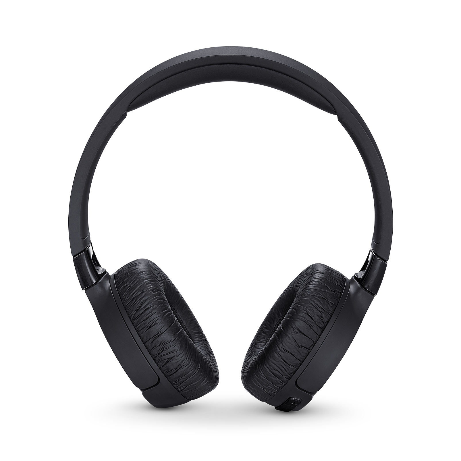 JBL Tune 600BTNC - Black - Wireless, on-ear, active noise-cancelling headphones. - Front