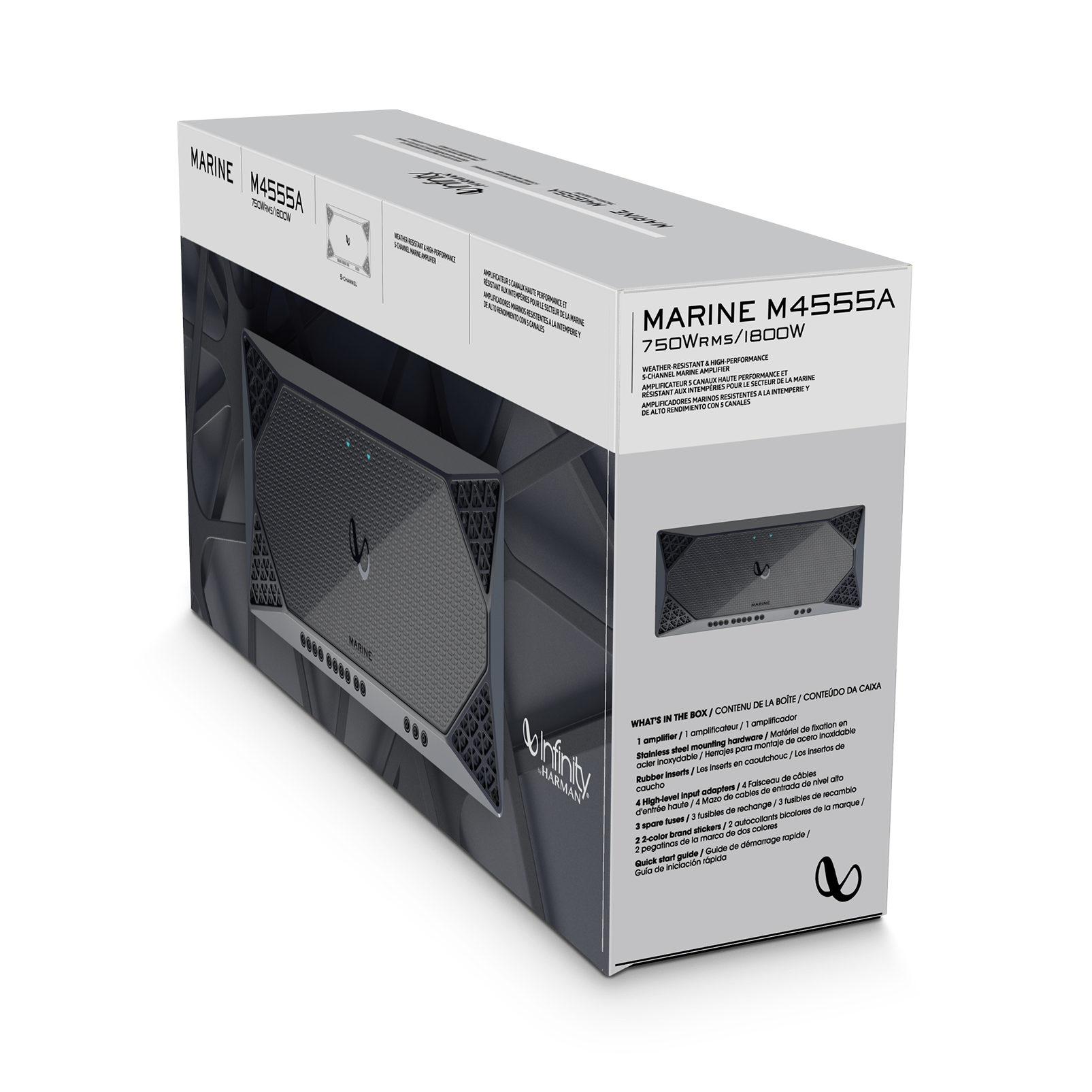 Infinity Marine M4555A Multielement highperformance, 5channel