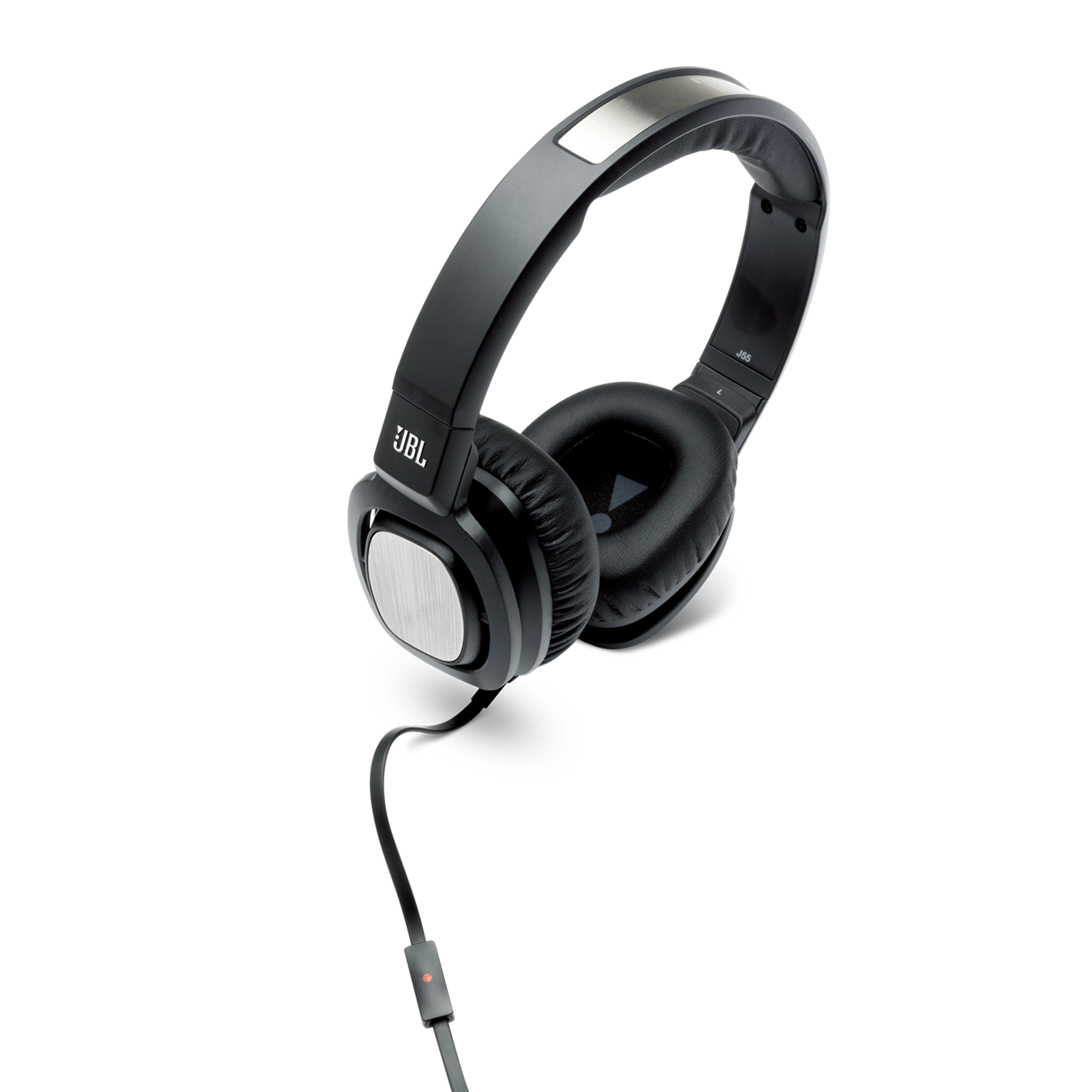 J55a - Black - High-performance On-Ear Headphones for Android Devices - Detailshot 2