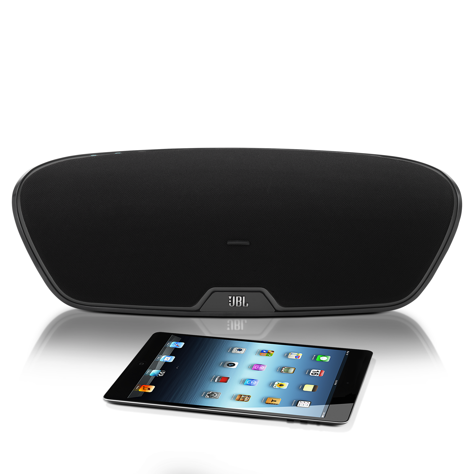 JBL OnBeat Venue Lightning - Black - Wireless iPhone 4 and iPad speaker dock - Detailshot 1