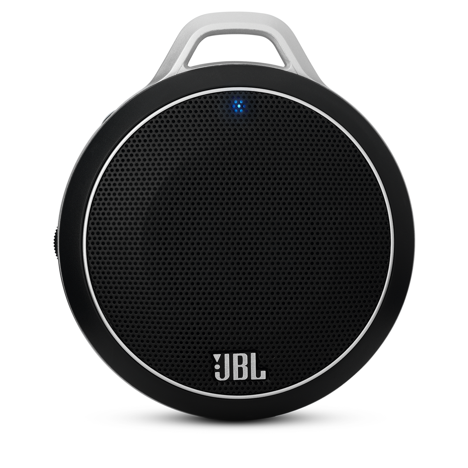 JBL Micro Wireless - Black - Mini Portable Bluetooth Speaker - Front