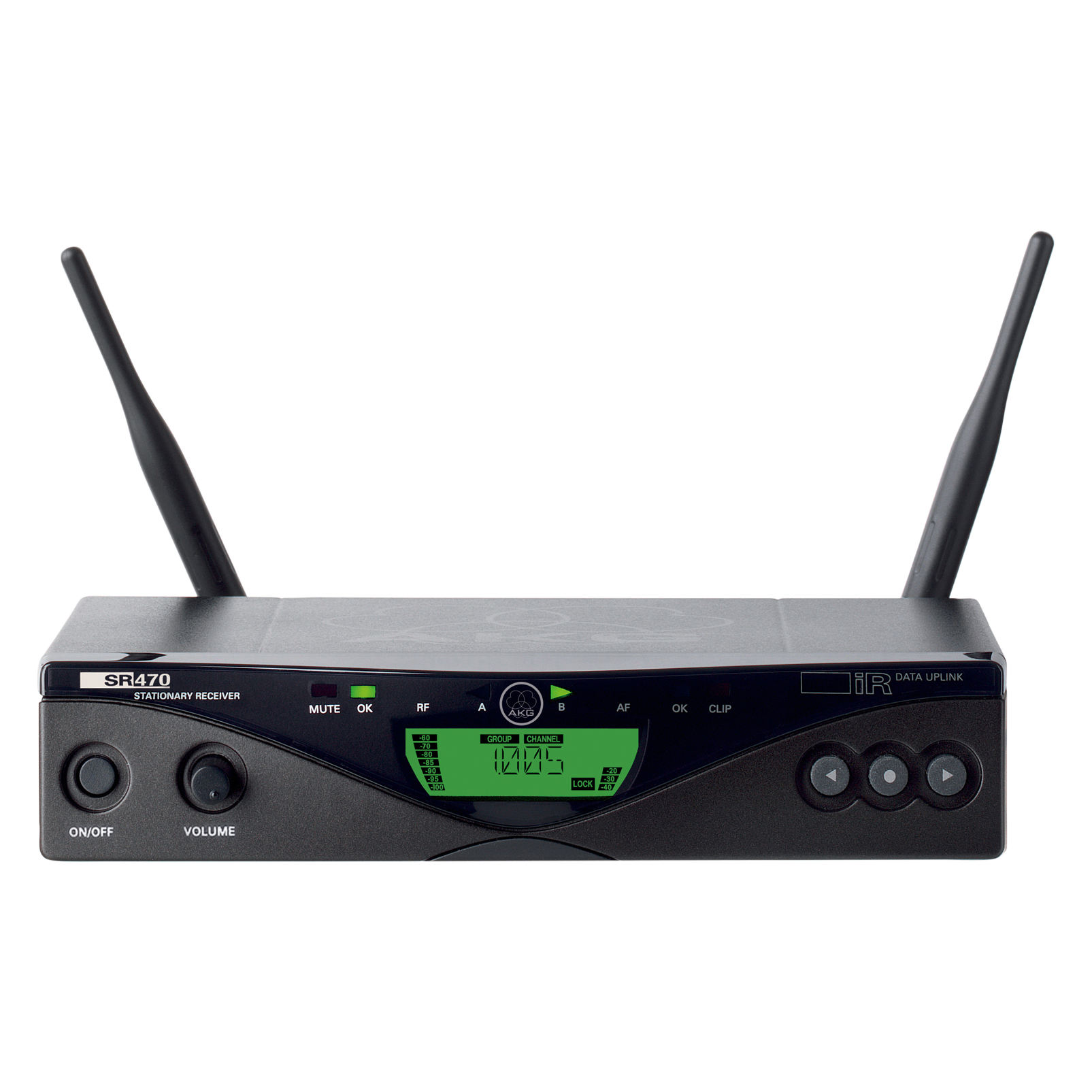 SR470 Band-8 (B-Stock) - Black - Professional wireless stationary receiver - Hero
