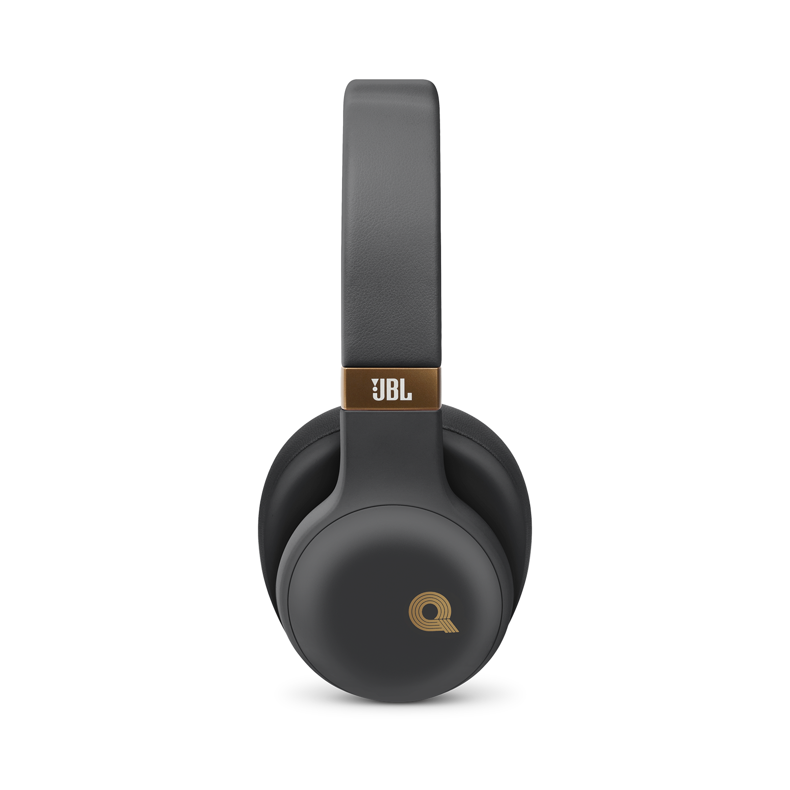 JBL E55BT Quincy Edition - Space Gray - Wireless over-ear headphones with Quincy’s signature sound. - Detailshot 1