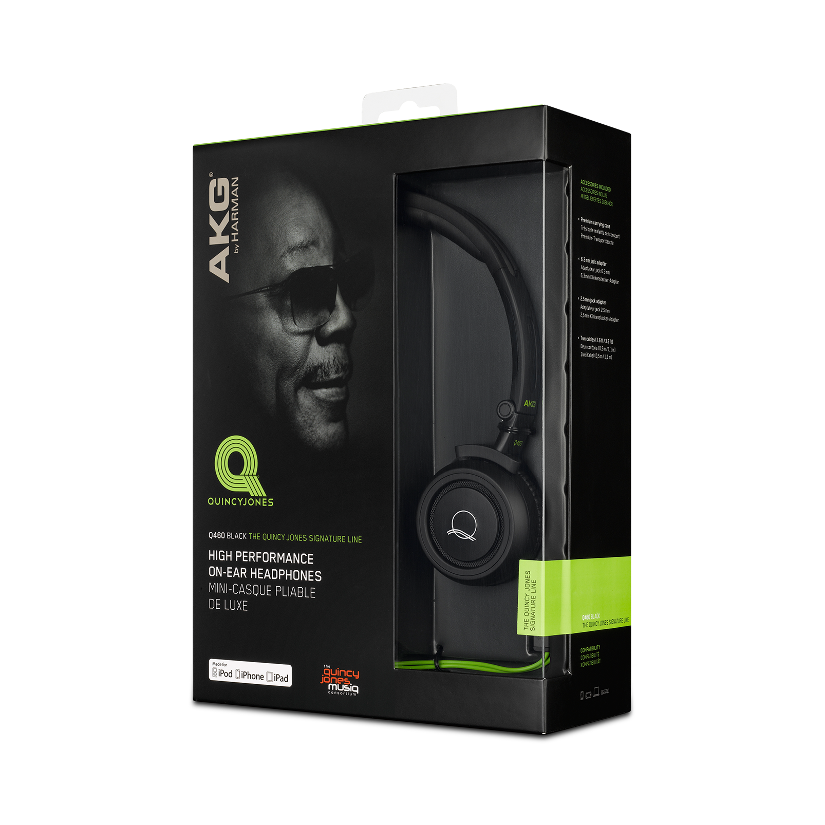 akg q460 headphones