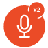 Dual mic conferencing