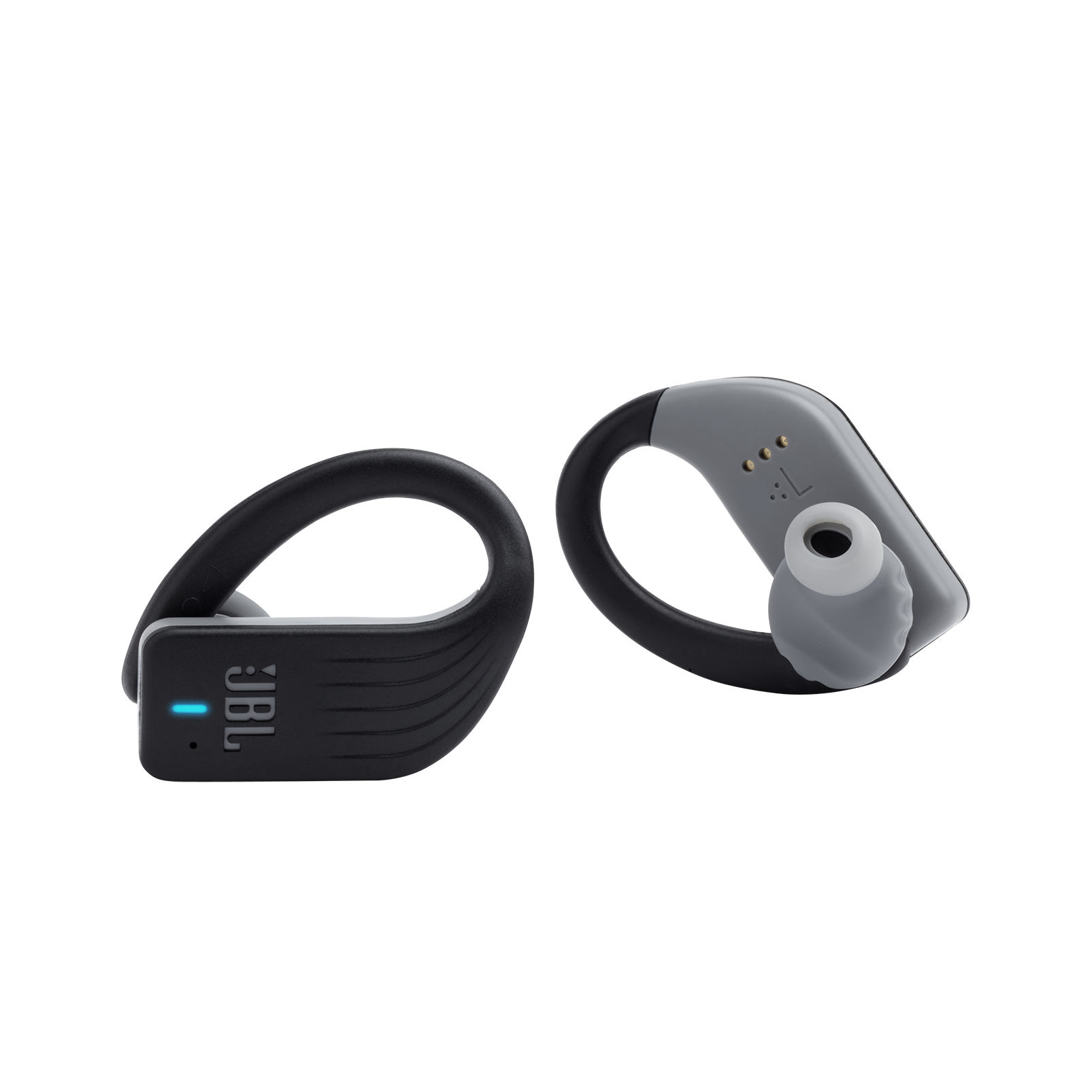 JBL Endurance PEAK - Black - Waterproof True Wireless In-Ear Sport Headphones - Detailshot 1