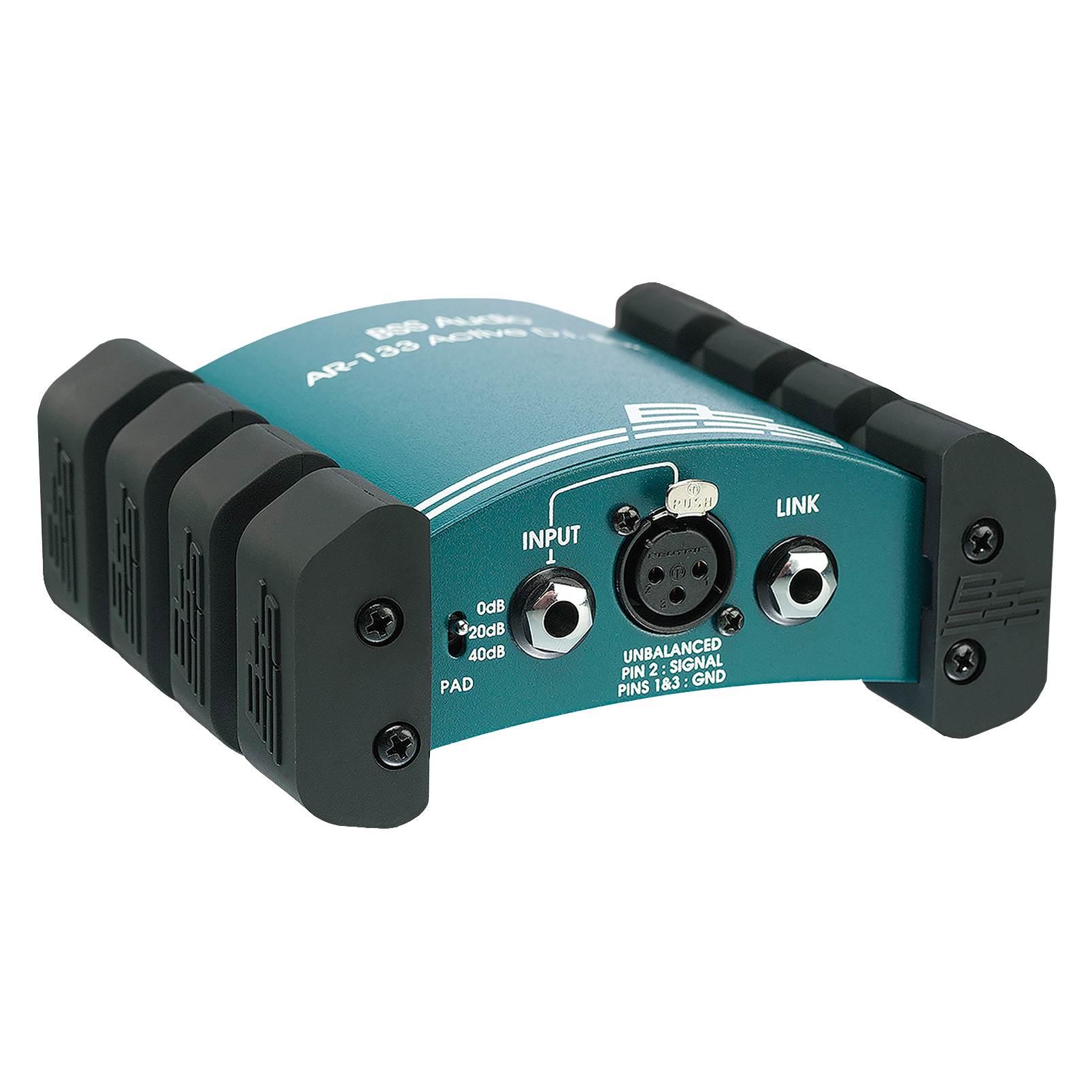 BSS AR-133 Active DI Box - Green - Rugged construction and clear tone. - Hero
