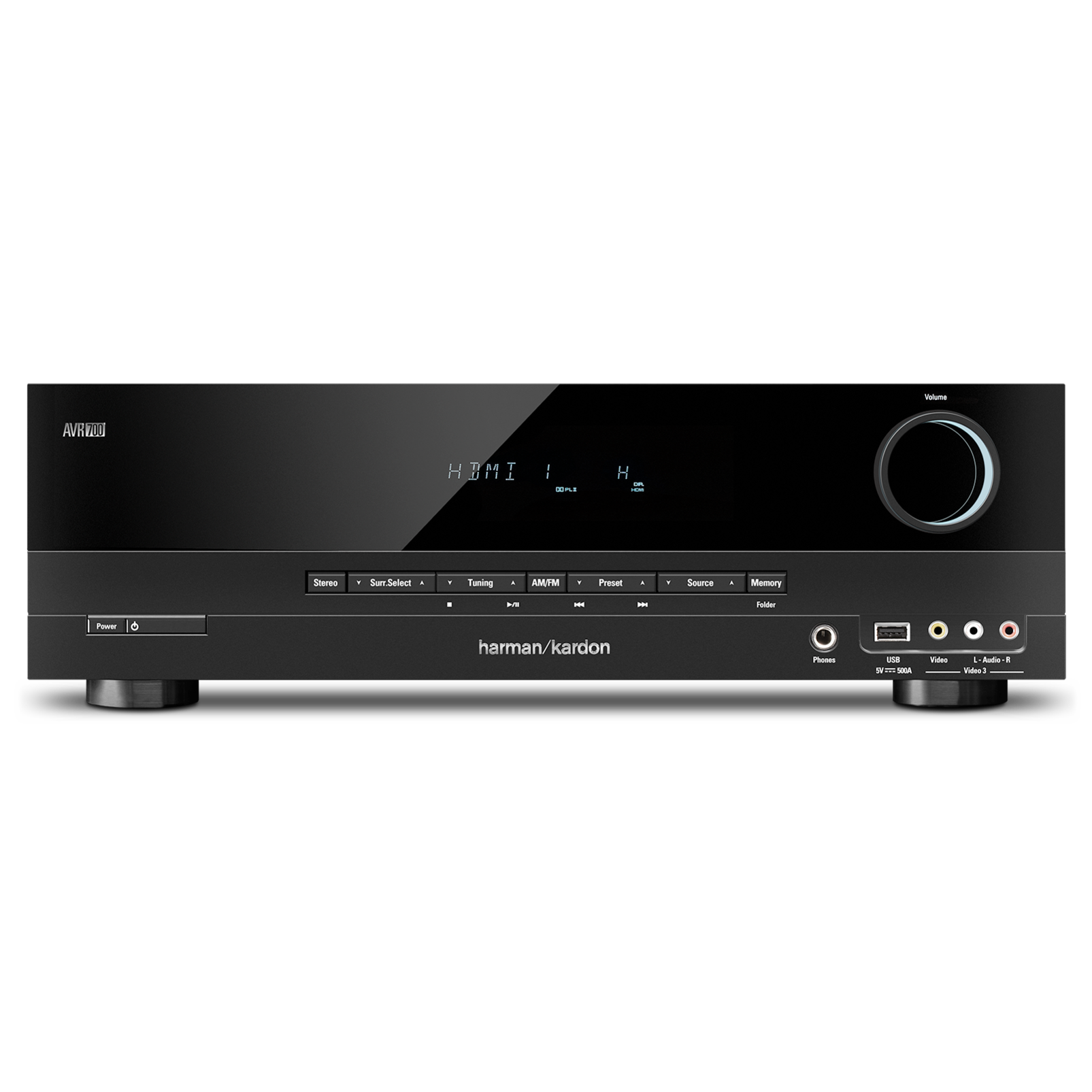 AVR 700 | 5.1-channel audio/video receiver, 75W-per-channel
