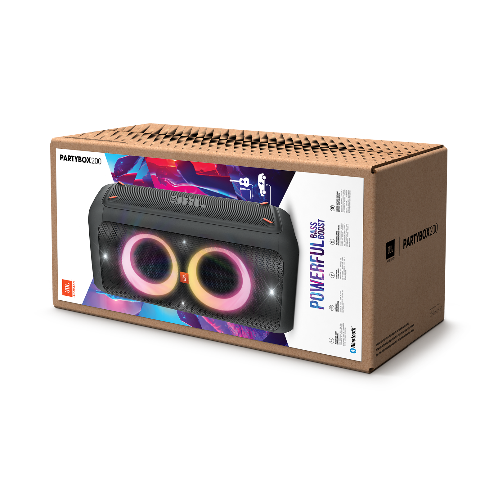 Jbl Partybox 200 Portable Bluetooth Party Speaker With Light Effects