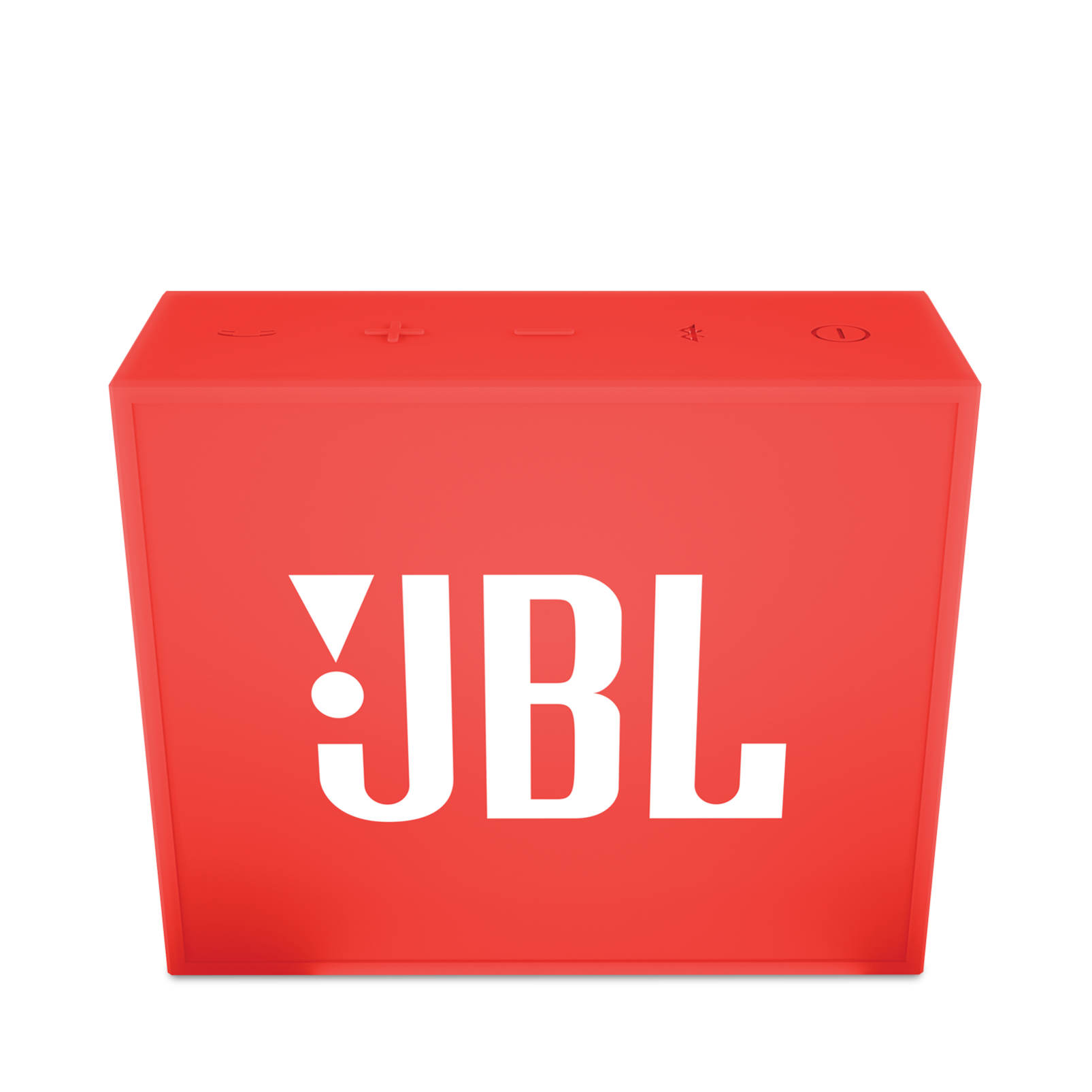 JBL Go - Red - Full-featured, great-sounding, great-value portable speaker - Front