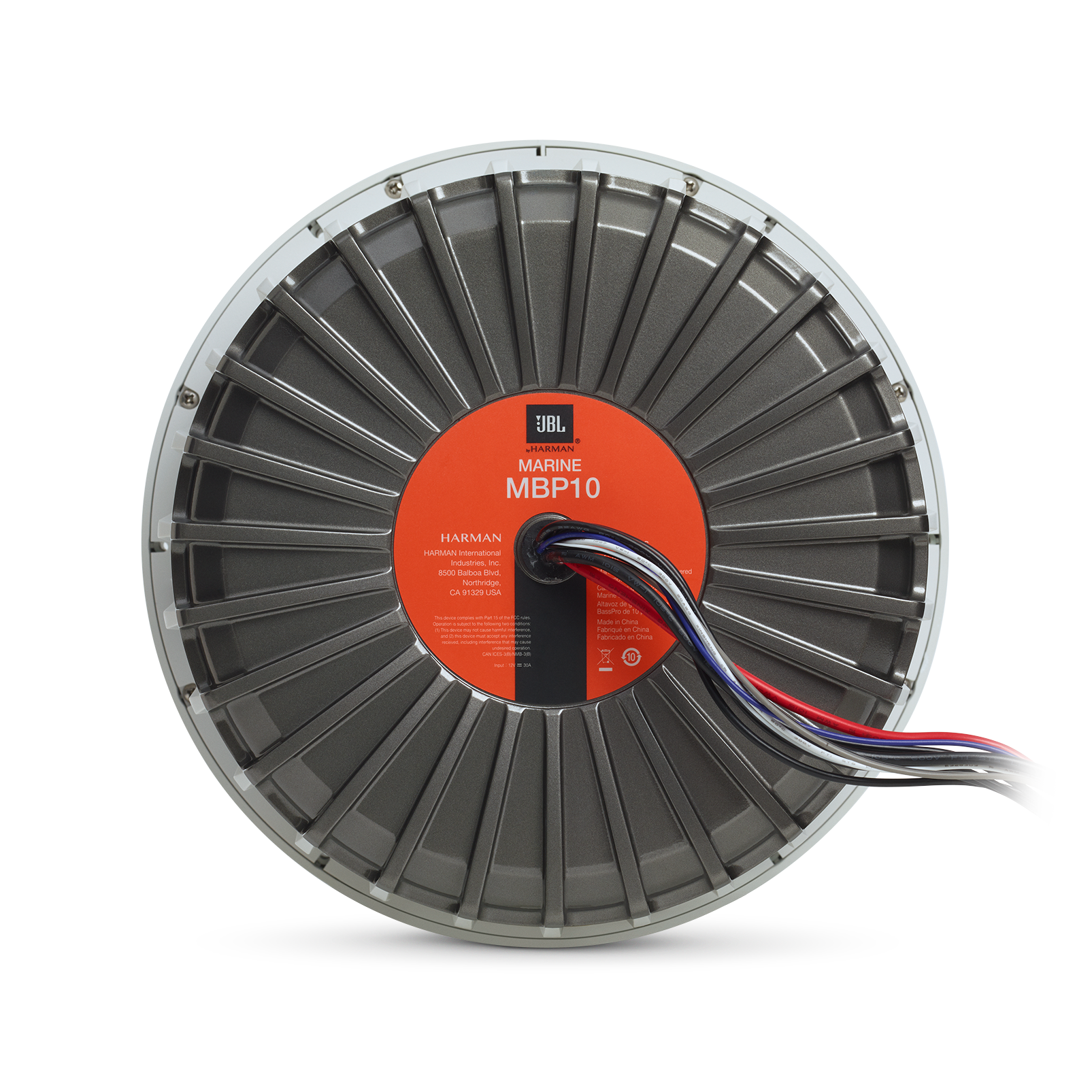 JBL Marine BassPro 10inch Powered Subwoofer MBP10—10" (250mm) Marine Audio 250W Powered