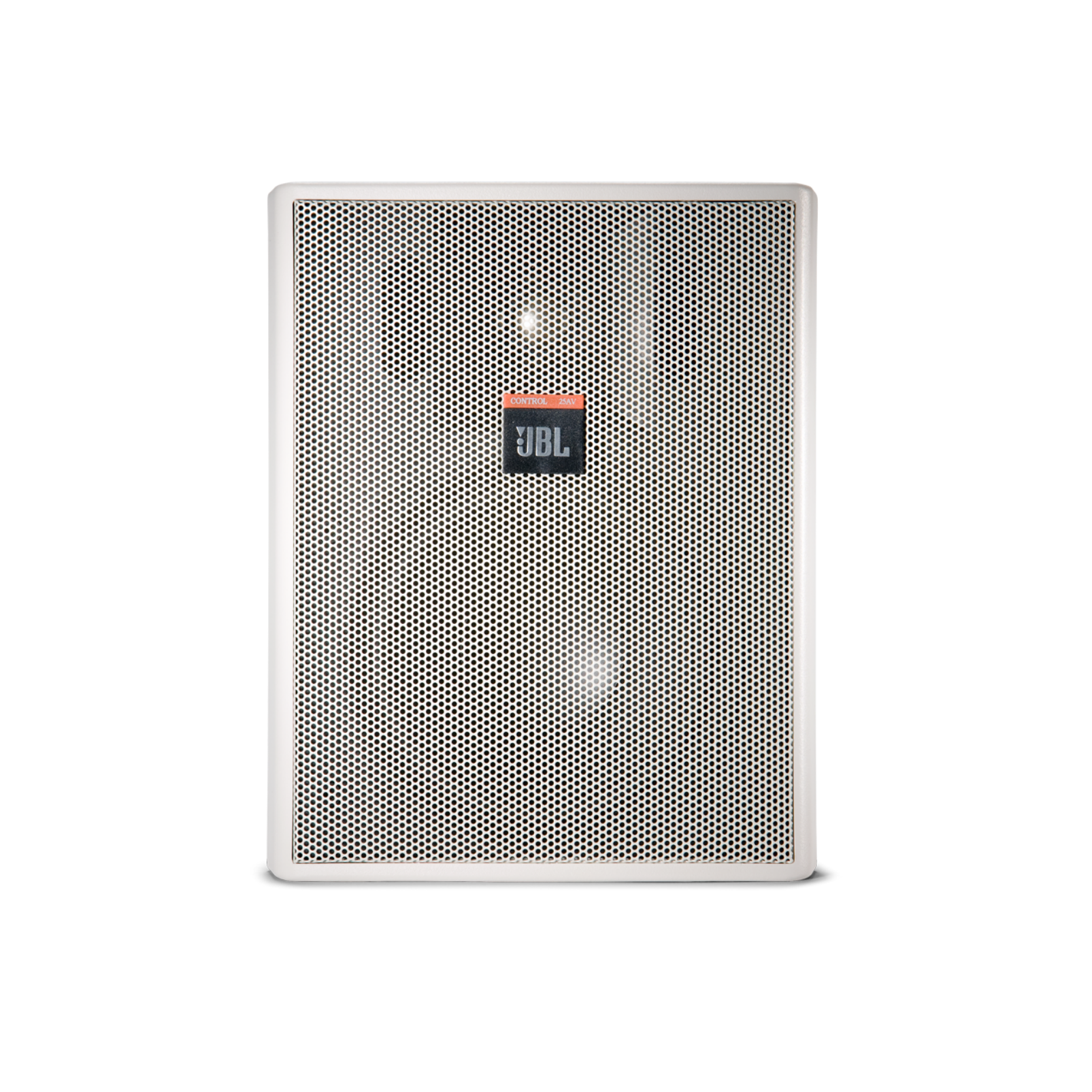 JBL Control 25AV (B-Stock) - White - Compact Indoor Outdoor Background Foreground Loudspeaker - Front