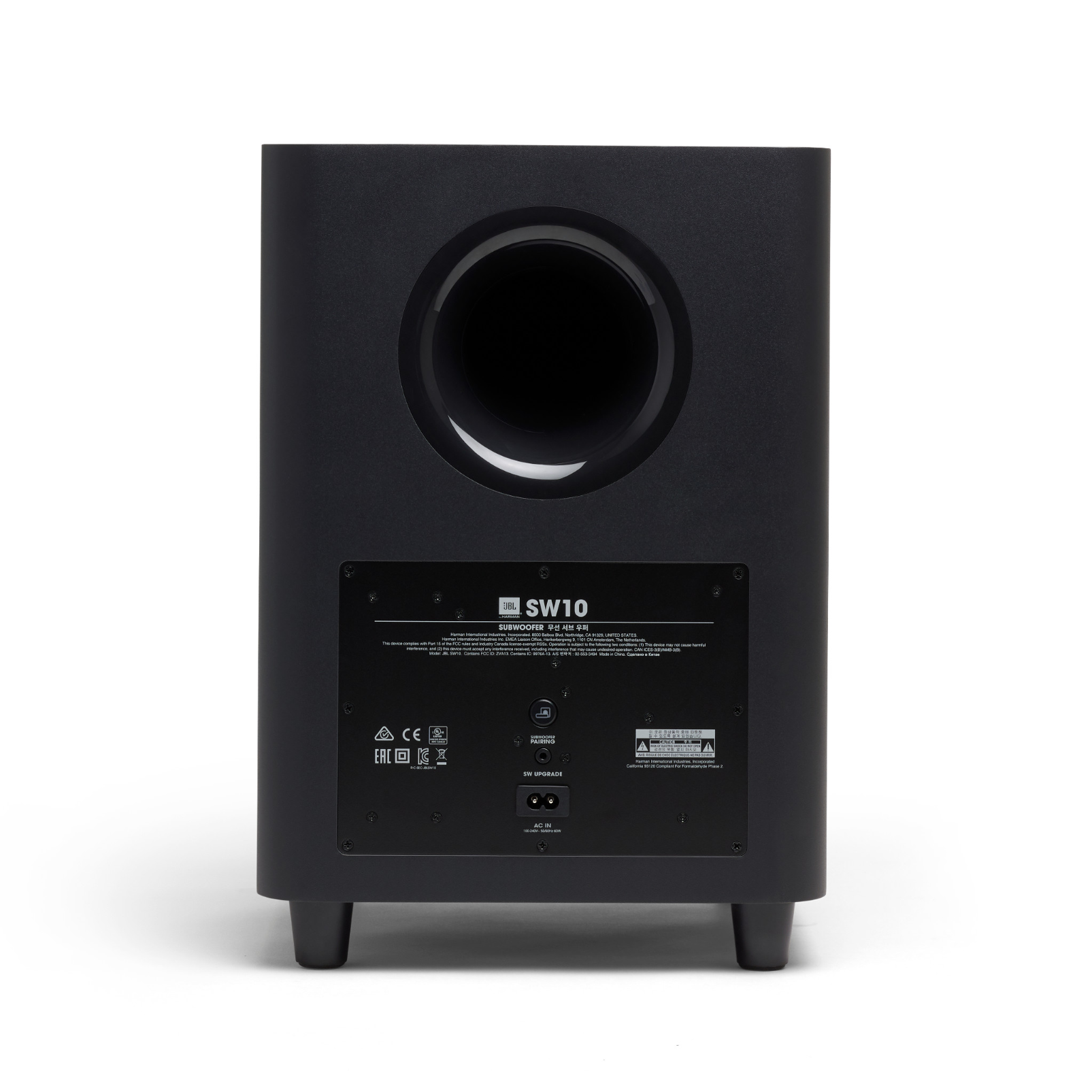 jbl 2.1 subwoofer orange light