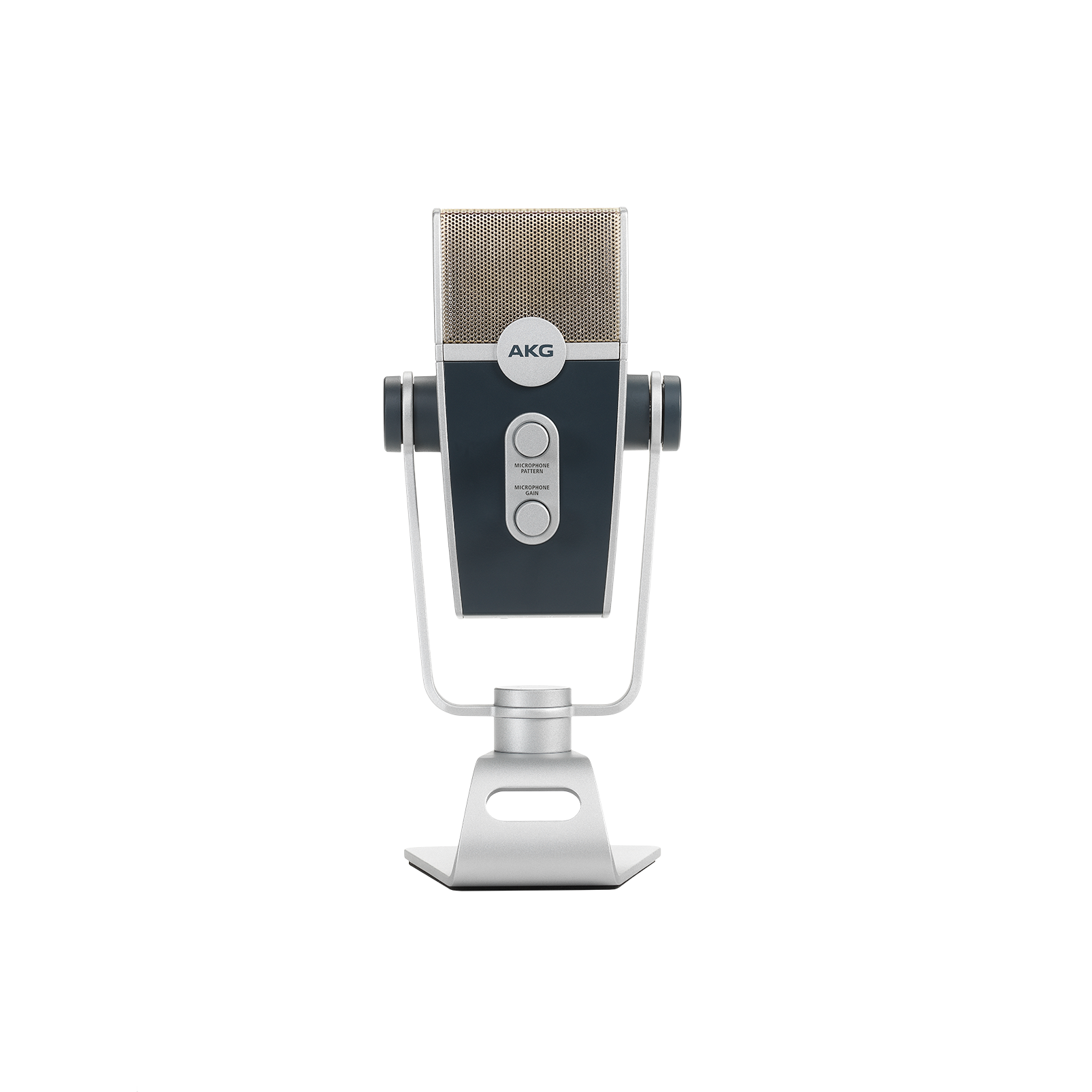AKG Lyra - Silver - Ultra-HD Multimode USB Microphone  - Back