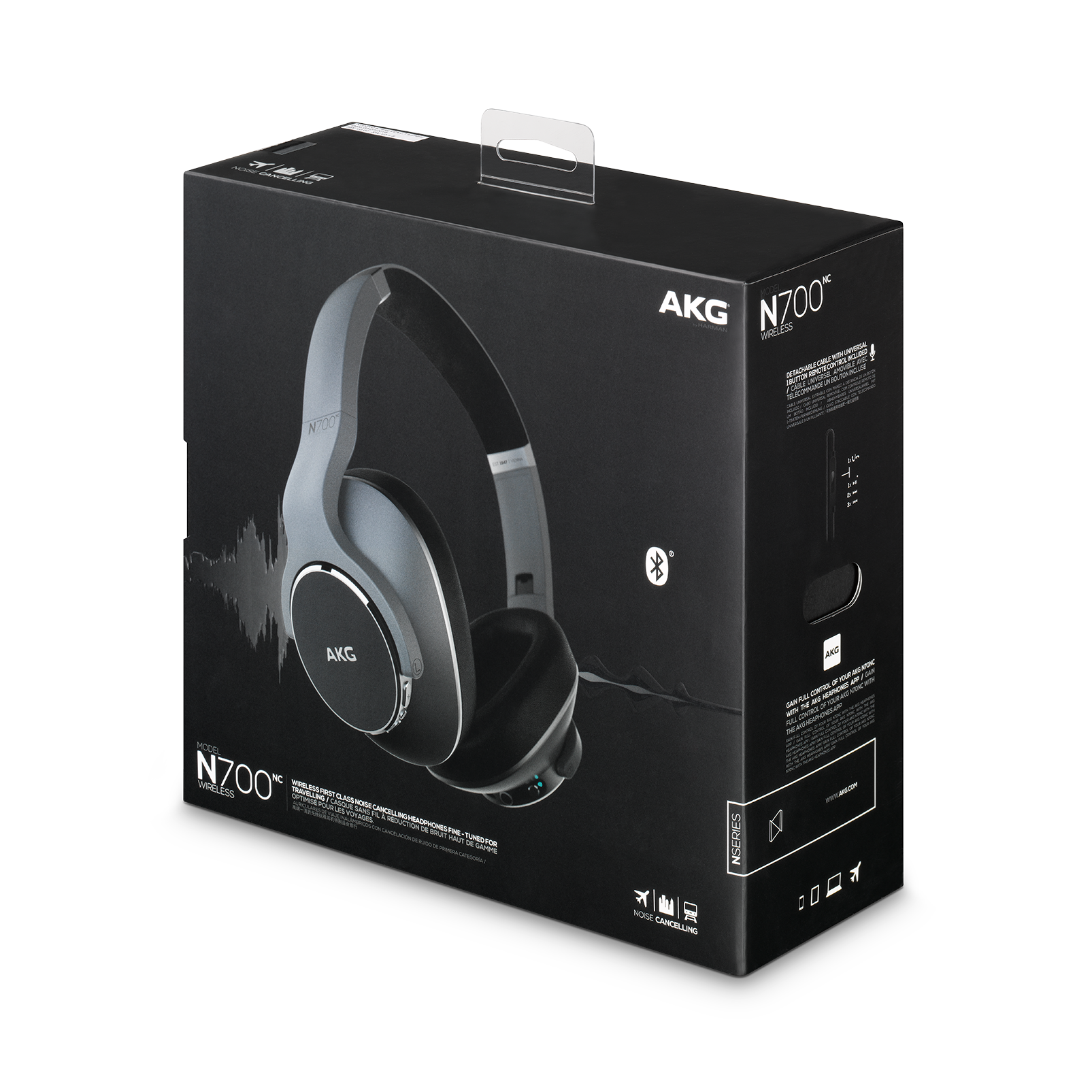 AKG N700NC Wireless | Wireless, Adaptive Noise Cancelling Headphones