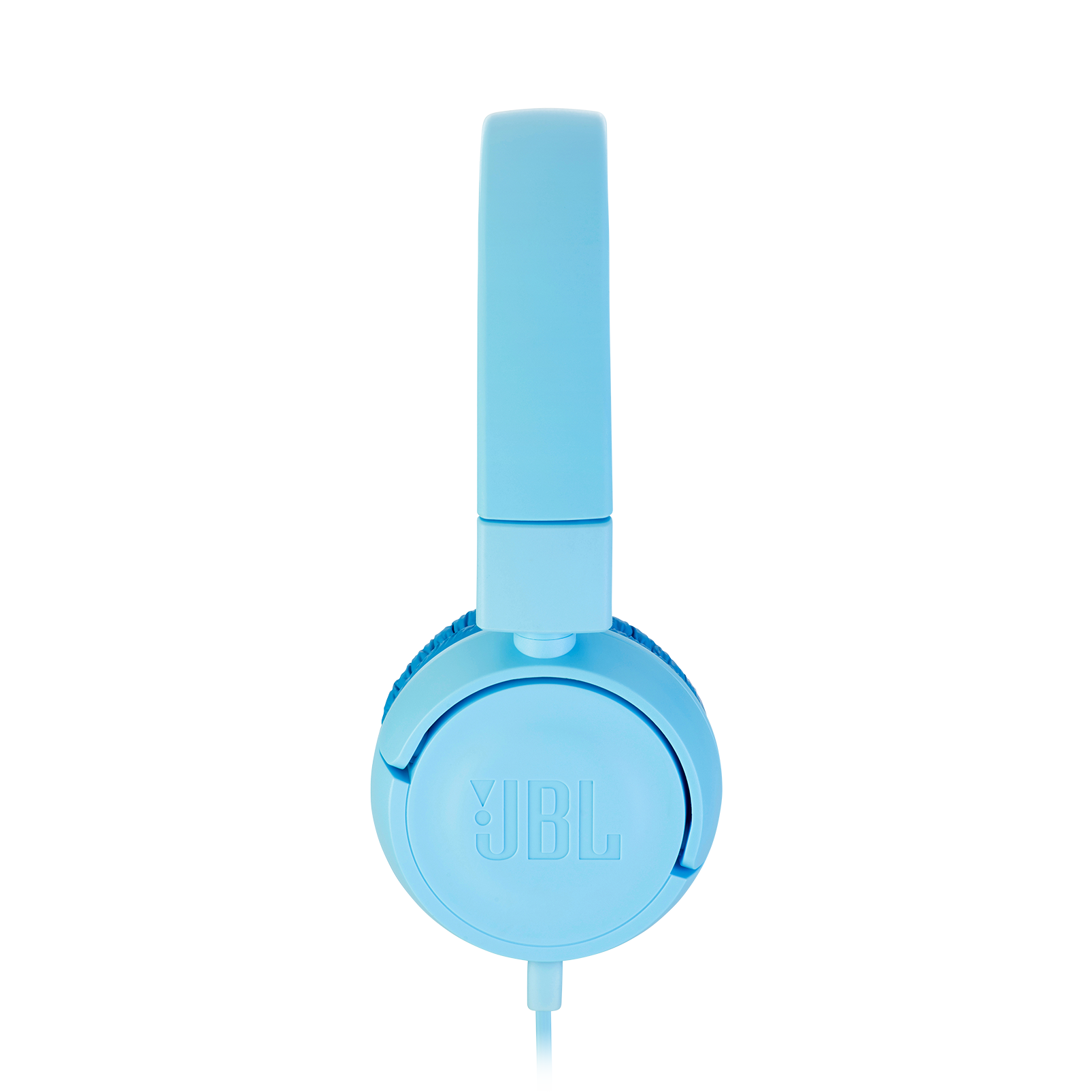 JBL JR300 - Ice Blue - Kids on-ear Headphones - Detailshot 1