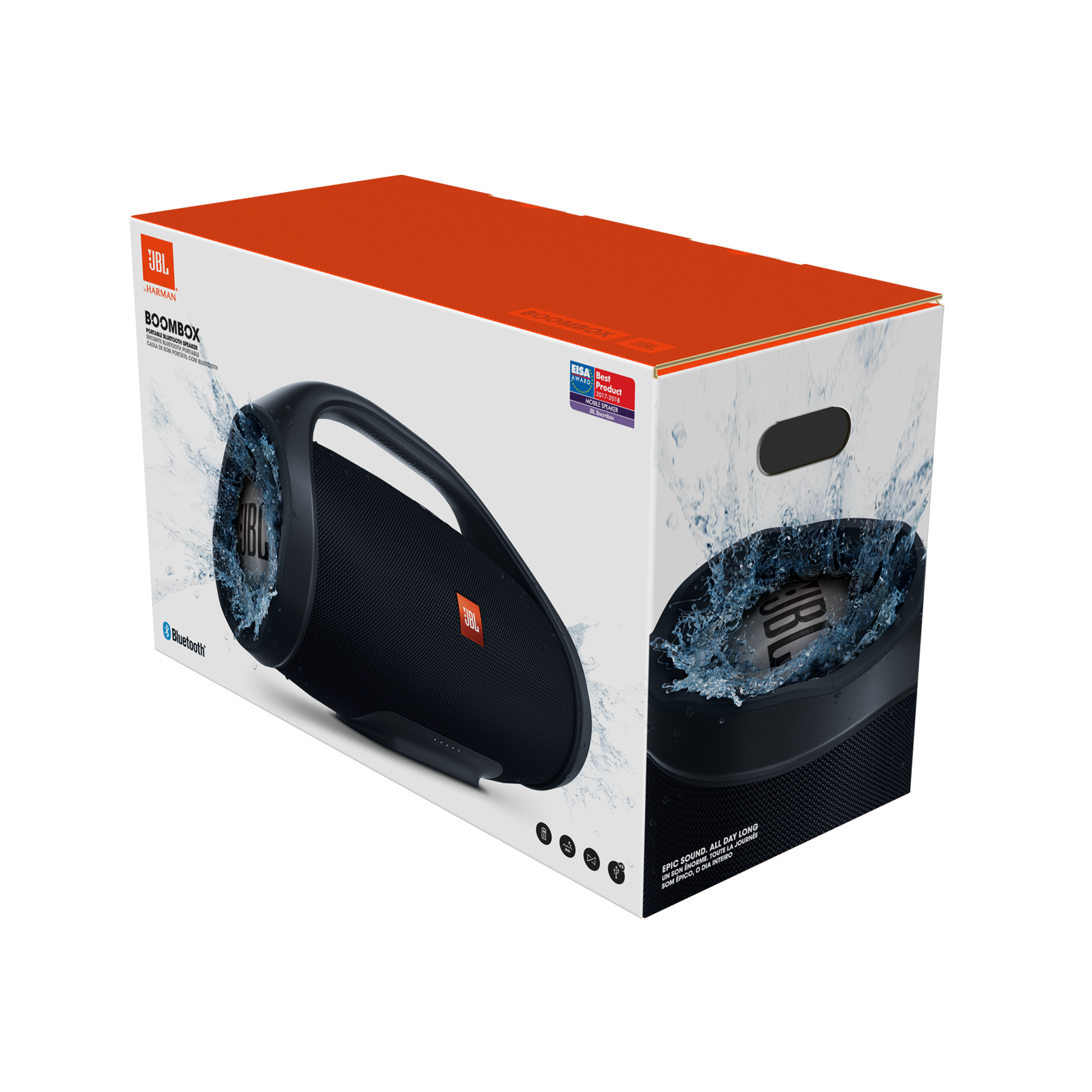 JBL Boombox Portable Bluetooth Speaker